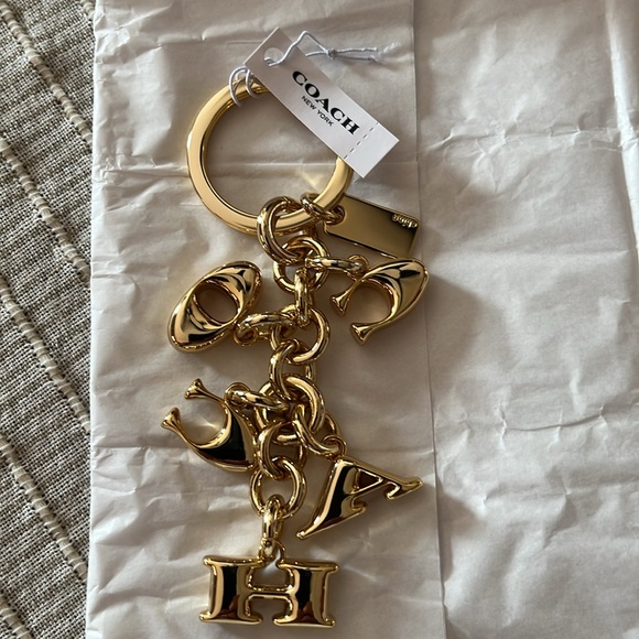 Coach Letters Mix Keyfob - Picture 5 of 5